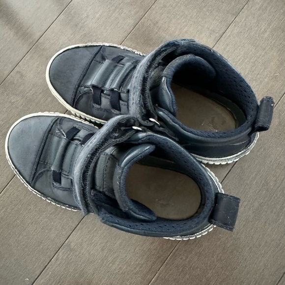 GEOX J Aloniso Distressed High Top Sneakers - Picture 4 of 8